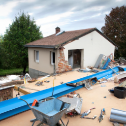 Extension de maison avec véranda-salle à manger Blanquefort